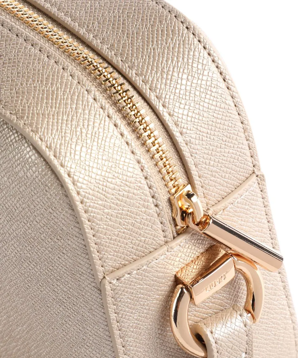 Manhattan Umhängetasche Lederimitat gold