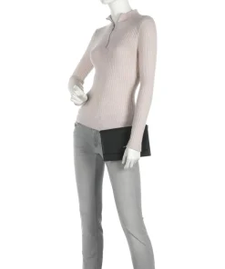 Manhattan Umhängetasche Lederimitat schwarz