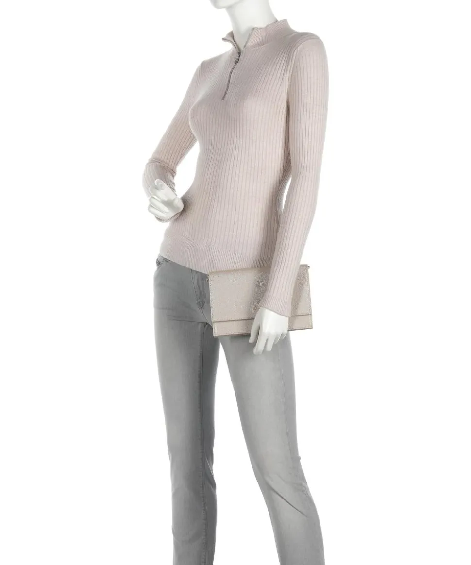 Manhattan Umhängetasche Lederimitat gold