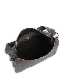 Mara S Beuteltasche genarbtes Rindsleder taupe