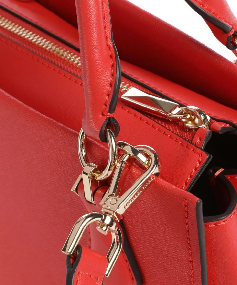 Marilyn Handtasche Saffiano-Rindsleder rot