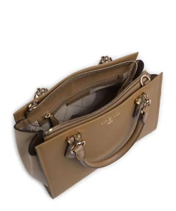 Marilyn Handtasche Saffiano-Rindsleder braun