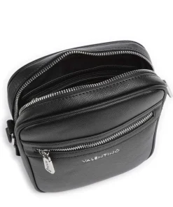 Marnier Umhängetasche Lederimitat schwarz