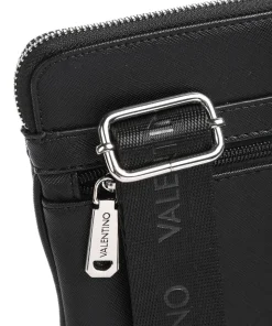 Marnier Umhängetasche Lederimitat schwarz