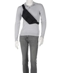 Marsel Gürteltasche recyceltes Polyamid schwarz