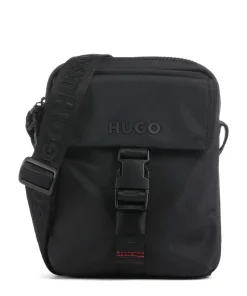 Marsel Umhängetasche recyceltes Polyamid schwarz