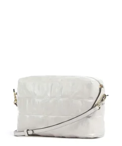 Maxi Cocco Kaia Umhängetasche geprägtes Rindsleder weiß