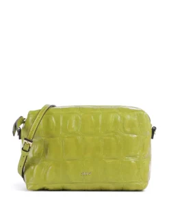 Maxi Cocco Kaia Umhängetasche geprägtes Rindsleder hellgrün
