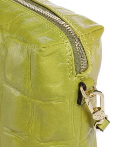 Maxi Cocco Kaia Umhängetasche geprägtes Rindsleder hellgrün