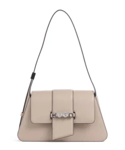 Mel 2.0 Schultertasche Lederimitat hellbraun