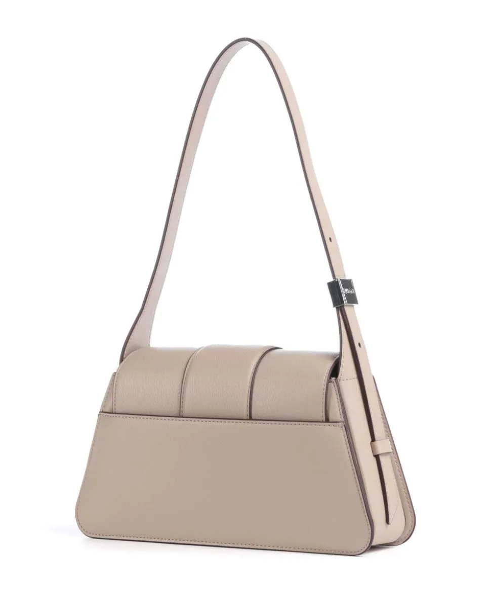 Mel 2.0 Schultertasche Lederimitat hellbraun