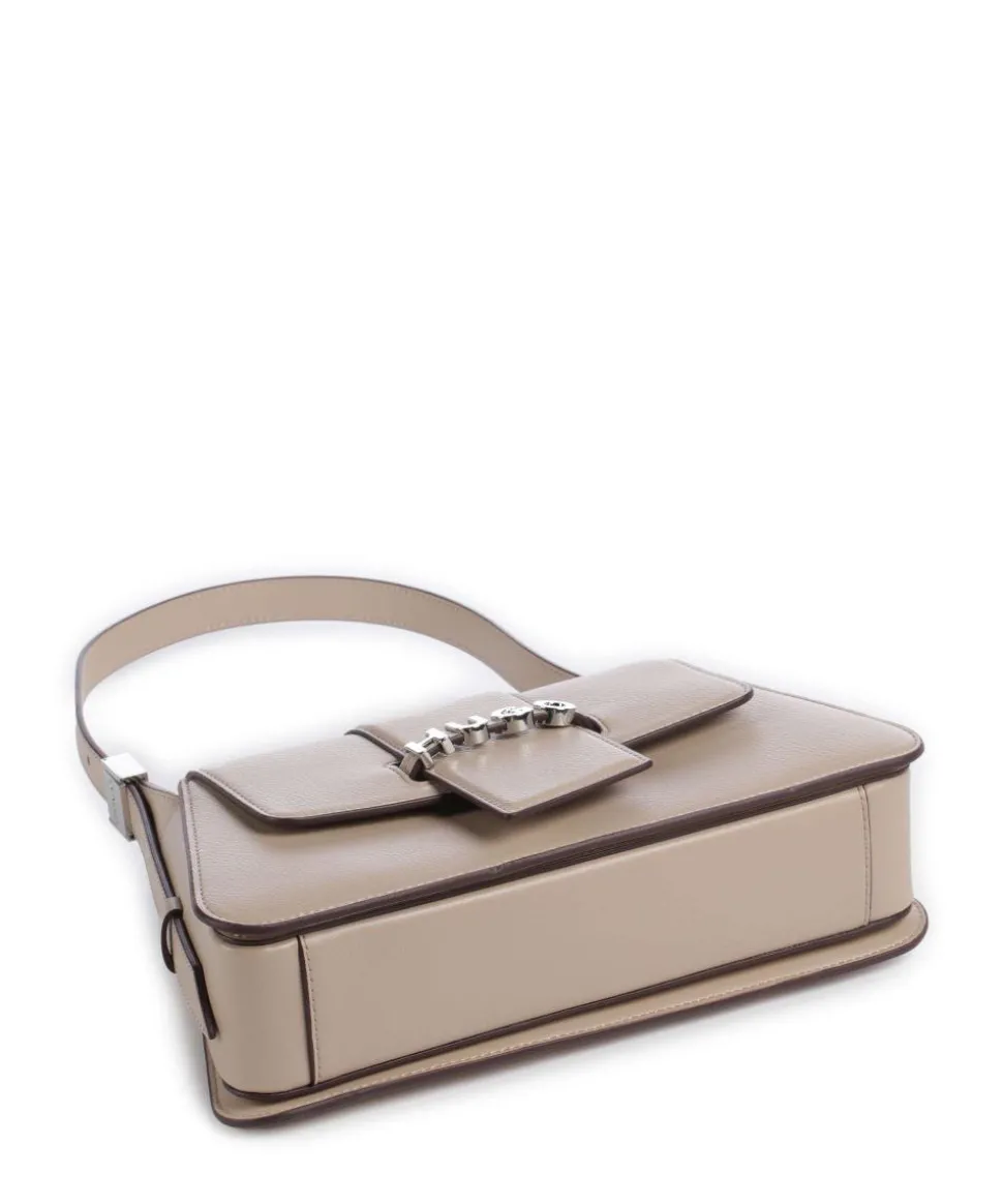 Mel 2.0 Schultertasche Lederimitat hellbraun