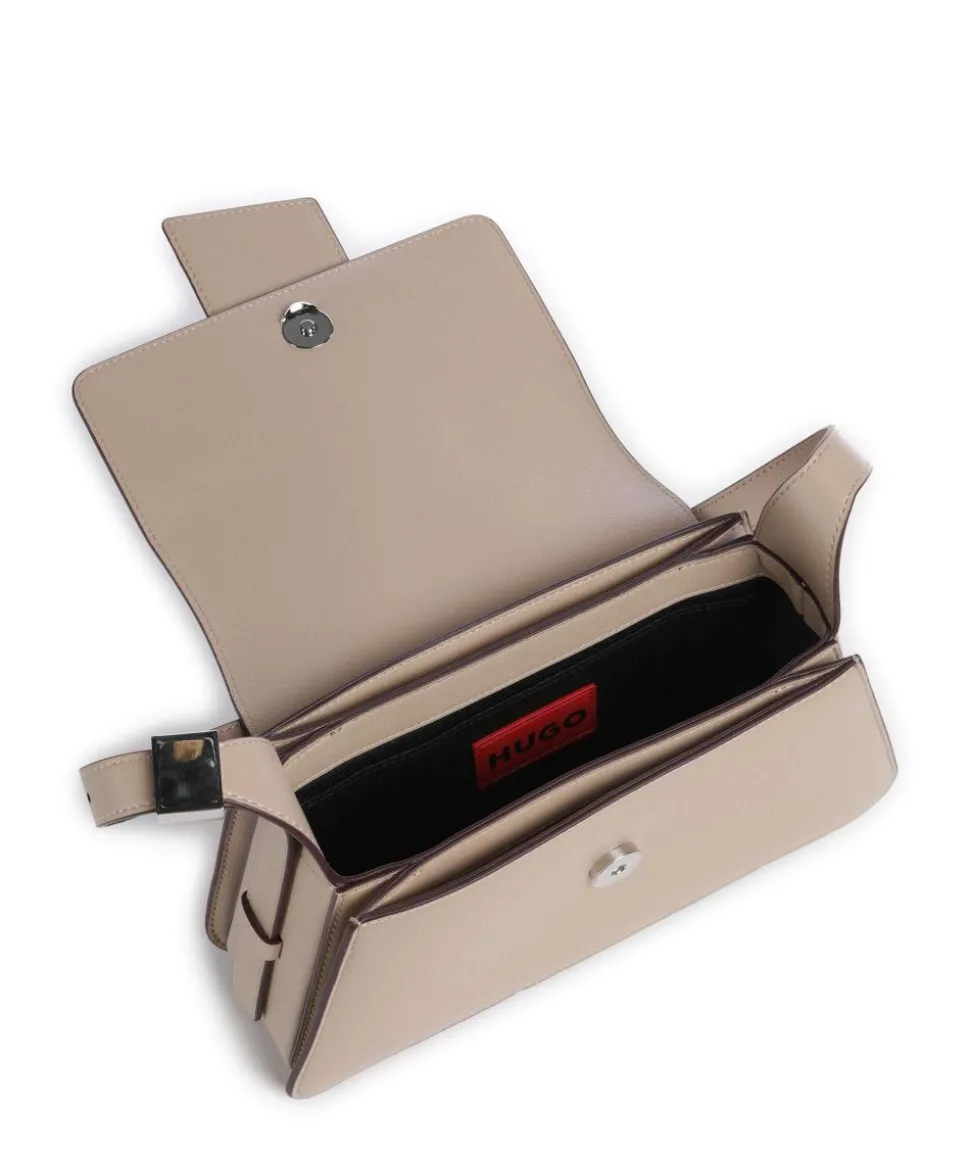 Mel 2.0 Schultertasche Lederimitat hellbraun