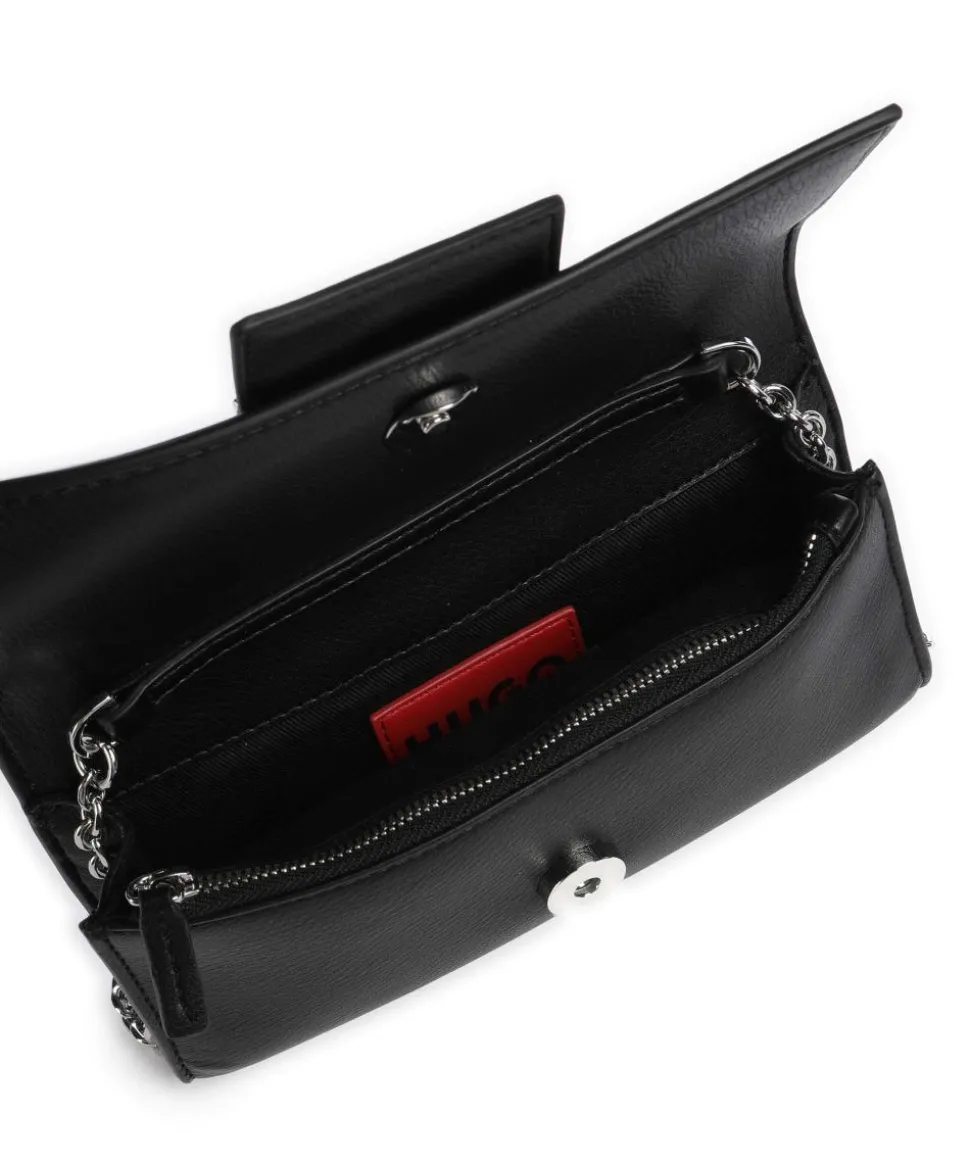 Mel 2.0 Umhängetasche Lederimitat schwarz