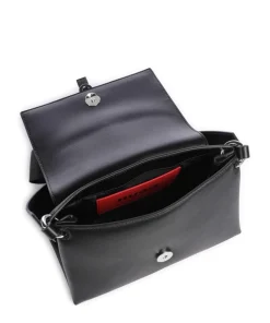 Mel Umhängetasche Lederimitat schwarz