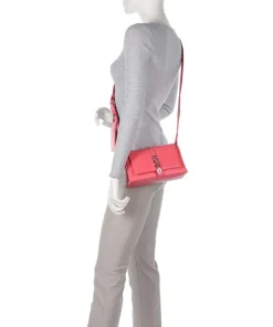 Mel Umhängetasche Lederimitat pink