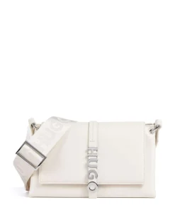 Mel Umhängetasche Lederimitat weiß