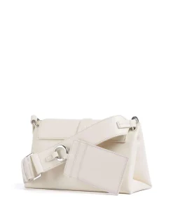 Mel Umhängetasche Lederimitat weiß