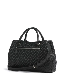 Melisandra Handtasche Lederimitat schwarz
