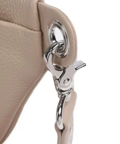 Mellow Leather Gürteltasche genarbtes Kalbsleder taupe