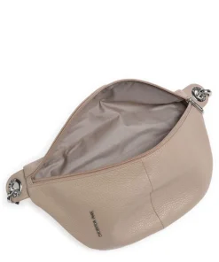 Mellow Leather Gürteltasche genarbtes Kalbsleder taupe