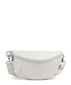 Mellow Leather Gürteltasche genarbtes Kalbsleder creme
