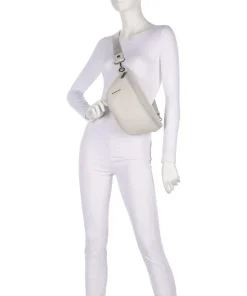 Mellow Leather Gürteltasche genarbtes Kalbsleder creme