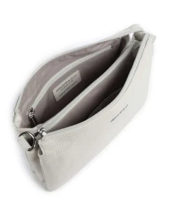 Mellow Leather Umhängetasche genarbtes Kalbsleder creme