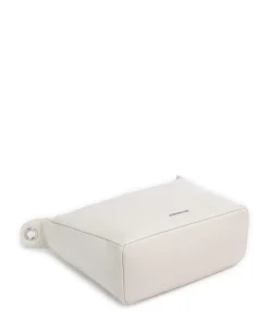 Mellow Leather Umhängetasche genarbtes Kalbsleder creme