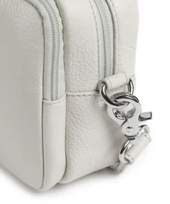 Mellow Leather Umhängetasche genarbtes Kalbsleder creme