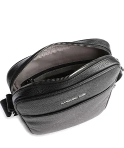 Mellow Urban Umhängetasche genarbtes Kalbsleder schwarz