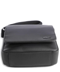 Mens Classic Umhängetasche Polyurethane schwarz