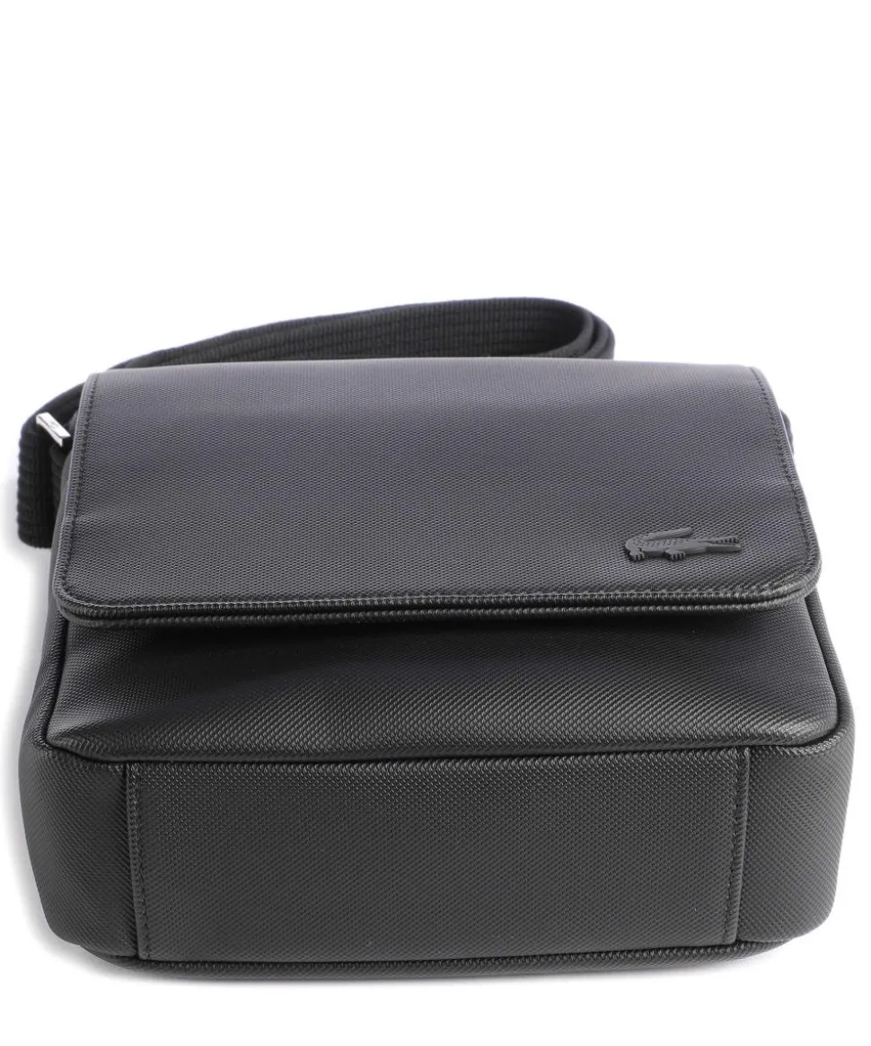 Mens Classic Umhängetasche Polyurethane schwarz