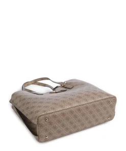 Meridian Shopper Lederimitat hellbraun