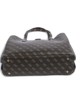 Meridian Shopper Lederimitat dunkelbraun