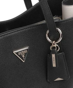 Meridian Shopper Lederimitat schwarz