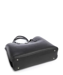 Meridian Shopper Lederimitat schwarz