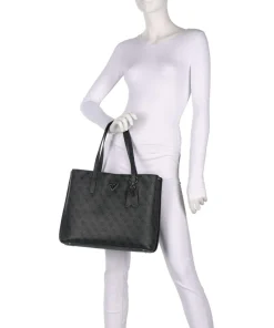 Meridian Shopper Lederimitat dunkelgrau