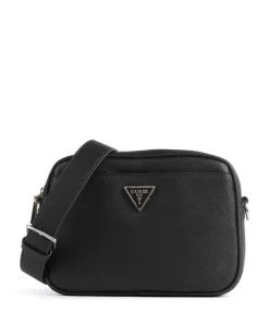 Meridian Umhängetasche Lederimitat schwarz