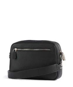 Meridian Umhängetasche Lederimitat schwarz