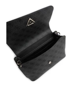 Meridian Umhängetasche Lederimitat dunkelgrau