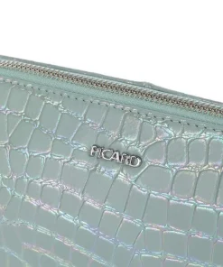 Mermaid Umhängetasche geprägtes Leder mintgrün