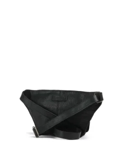 Metal Memory Gürteltasche genarbtes Rindsleder schwarz