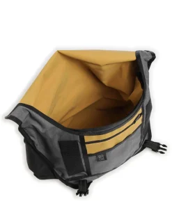 Metro Mini Kuriertasche Nylon, Plane grau