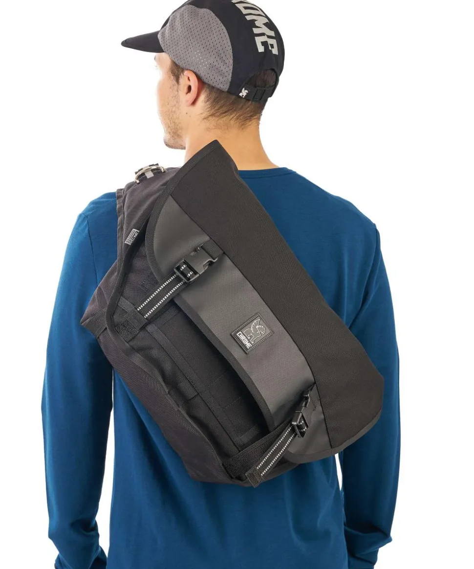 Metro Mini Kuriertasche Nylon, Plane wein