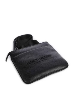 Miami Umhängetasche Lederimitat schwarz