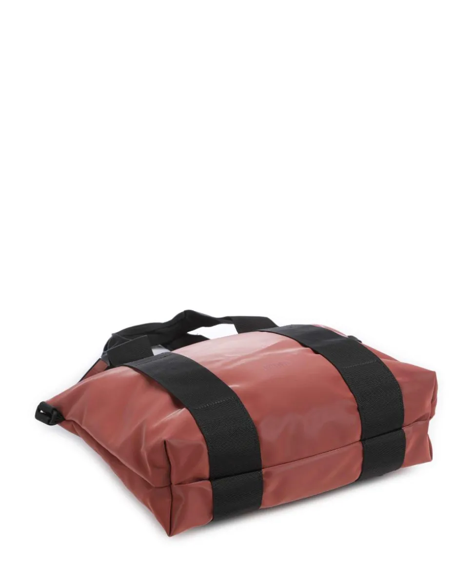 Micro Shopper Polyester, Polyurethane dunkelrot