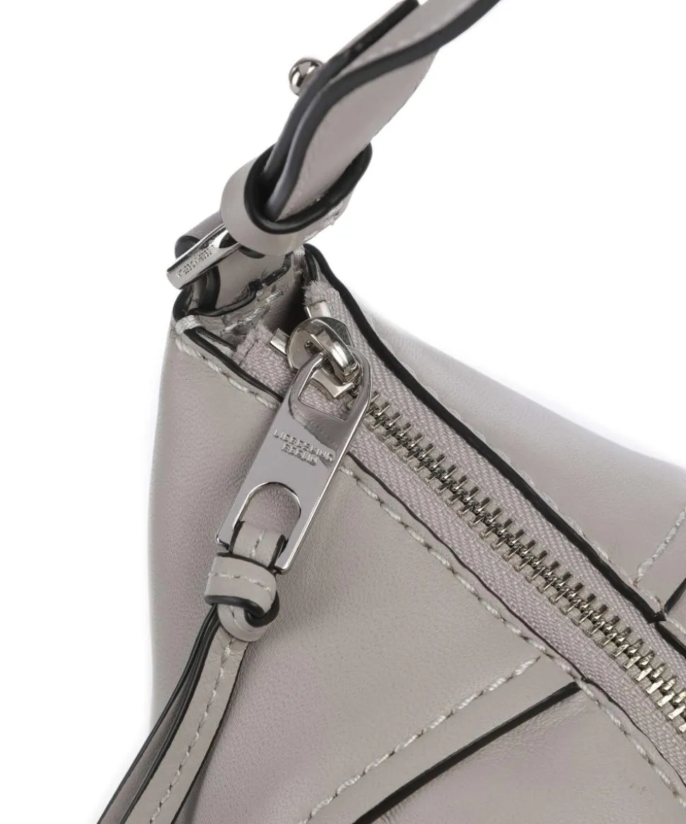 Mila Tokyo Sheep M Beuteltasche Schafsleder grau