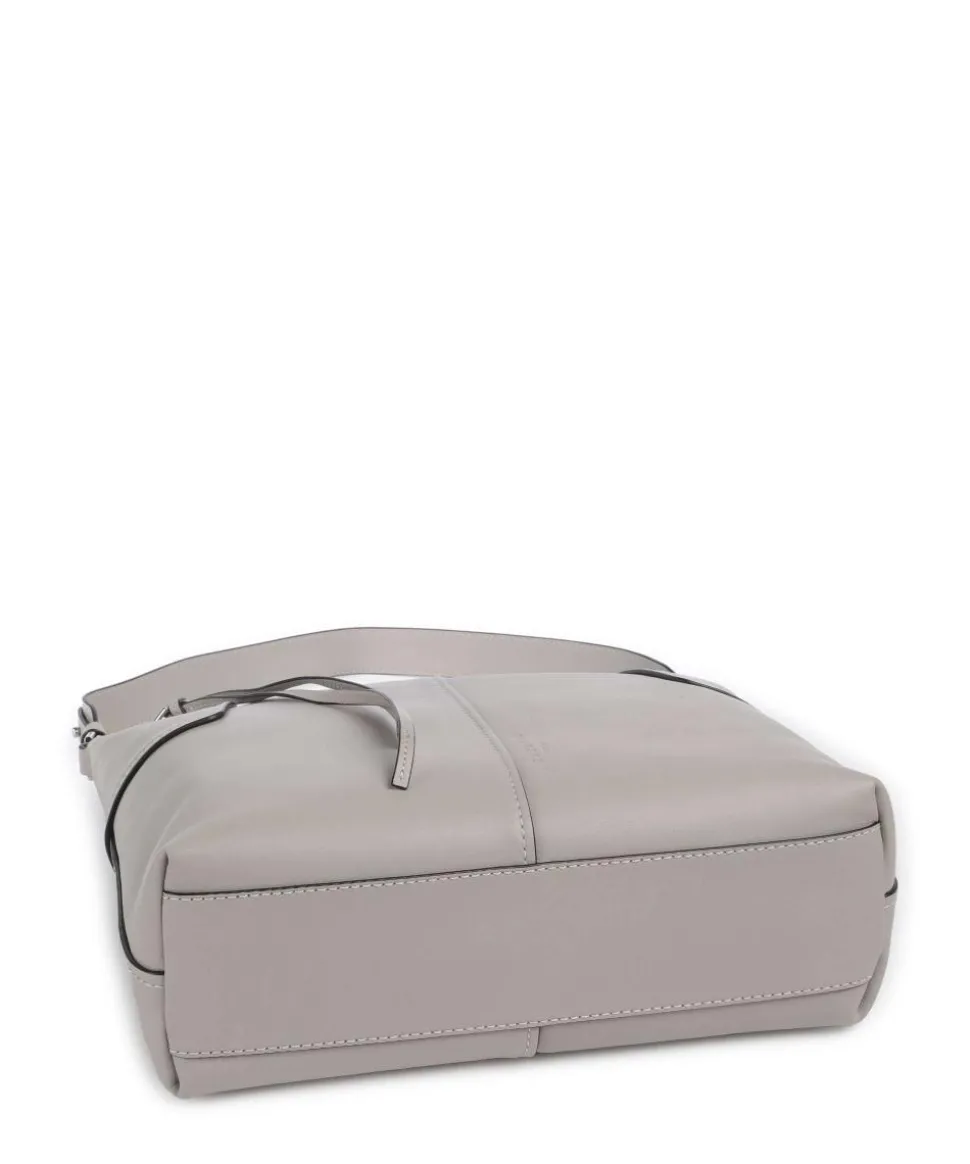 Mila Tokyo Sheep M Beuteltasche Schafsleder grau