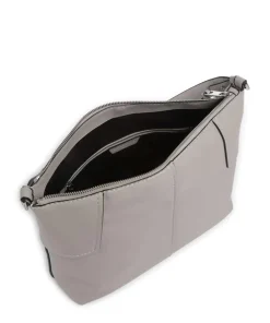 Mila Tokyo Sheep M Beuteltasche Schafsleder grau